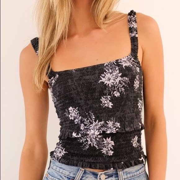 Hanna smocked cami free people - Picture 1 of 4